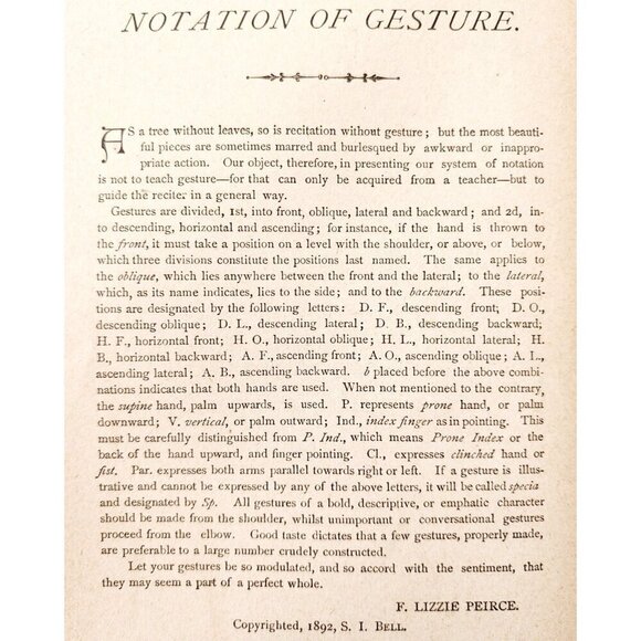1892 Speaker's Ideal Entertainments 1st Edition HC Victorian Vickers Dramas E32 - Picture 6 of 8